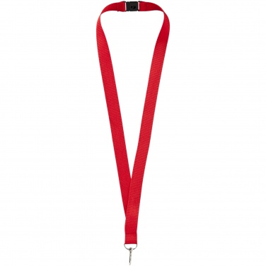 Logotrade Geschäftsgeschenke das Foto: Lago Lanyard mit Sicherheitsverschluss