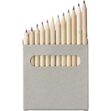 Logotrade Werbegeschenke das Foto: Tallin 12-teiliges Buntstiftset