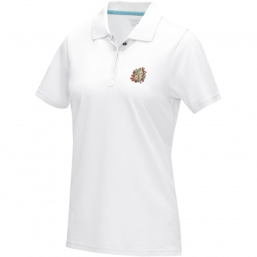 Logotrade Firmengeschenke das Foto: Graphite Poloshirt aus Bio-Baumwolle für Damen