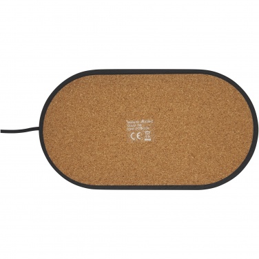 Logotrade Werbegeschenke das Foto: Klip kabelloser 5 W Schreibtisch Organizer mit Ladefunktion 