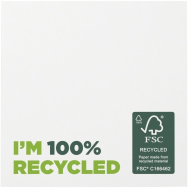 Logotrade Werbegeschenke das Foto: Sticky-Mate® recycelte Haftnotizen 75 x 75 mm