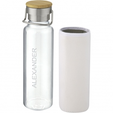 Logotrade Werbegeschenke das Foto: Thor 660 ml Glasflasche mit Neoprenhülle