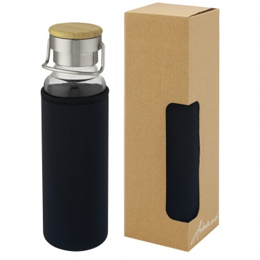 Logotrade Logogeschenke das Foto: Thor 660 ml Glasflasche mit Neoprenhülle