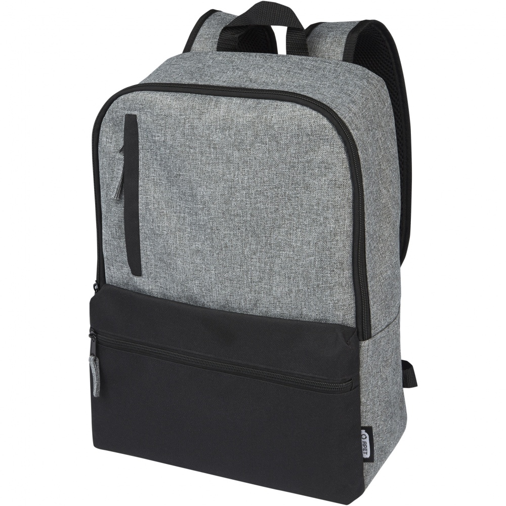 Logotrade Werbeartikel das Foto: Reclaim 15" GRS recycelter Laptop Rucksack 14 L