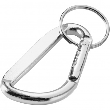 Logotrade Geschäftsgeschenke das Foto: Timor RCS Karabiner Schlüsselanhänger aus recyceltem Aluminium 