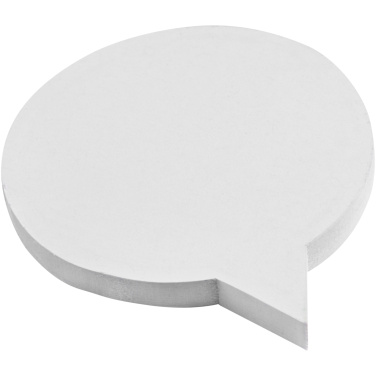 Logotrade werbemittel das Foto: Sticky-Mate® sprechblasenförmige recycelte Haftnotizen 