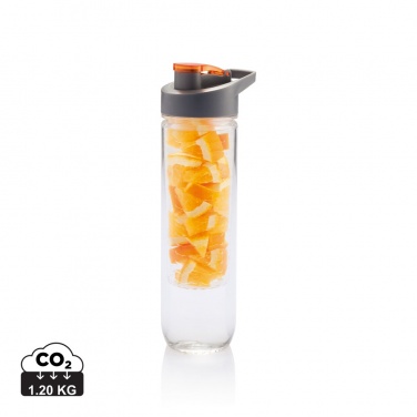 Logotrade Firmengeschenke das Foto: Wasserflasche mit Aromafach