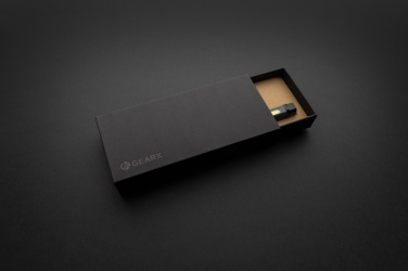 Logotrade Logogeschenke das Foto: Gear X USB aufladbare Stiftleuchte aus RCS recyc. Kunststoff