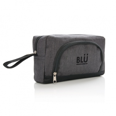 Logotrade Werbeartikel das Foto: Basic Two Tone Kosmetiktasche