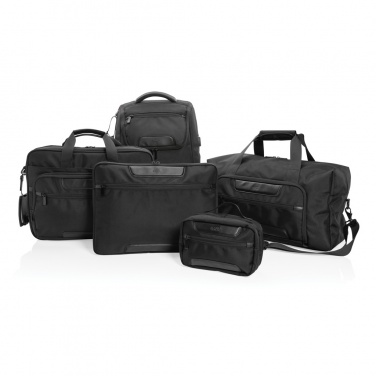 Logotrade Geschäftsgeschenke das Foto: Swiss Peak AWARE™ RPET Voyager Wochenendtasche