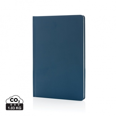 Logotrade Geschäftsgeschenke das Foto: A5 Impact Steinpaper Hardcover Notizbuch