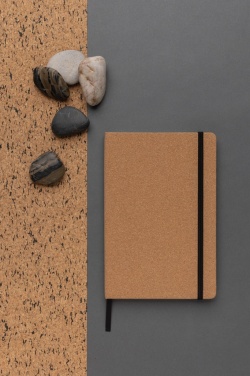Logotrade Werbegeschenke das Foto: Stoneleaf A5 Notizbuch aus Kork und Steinpapier