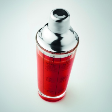 Logotrade Firmengeschenke das Foto: Glas-Cocktailshaker 400 ml