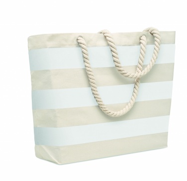 Logotrade Werbegeschenke das Foto: Strandtasche Baumwolle 220 g