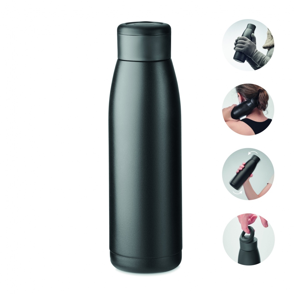 Logotrade Werbeartikel das Foto: Doppelwandige Flasche 400 ml