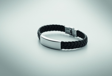 Logotrade Firmengeschenke das Foto: Geflochtenes Armband 21 cm