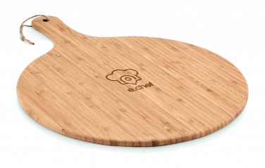 Logotrade Werbegeschenke das Foto: Schneidebrett Bambus 31cm SERVE