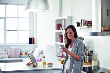 Logotrade Logogeschenke das Foto: Tablet-Halter TUANUI