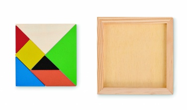 Logotrade Logogeschenke das Foto: Tangram-Puzzle Holz