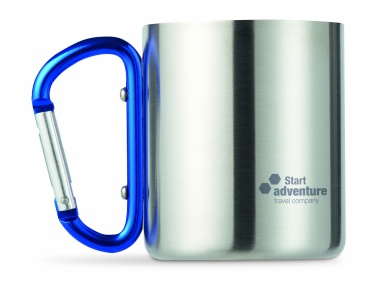 Logotrade Werbegeschenke das Foto: Trinkbecher mit Karabiner