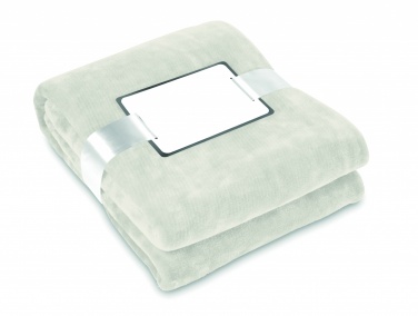 Logotrade Logogeschenke das Foto: Flanell Fleece-Decke
