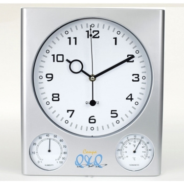 Logotrade Werbegeschenke das Foto: Kunststoff-Wanduhr DEN HAAG
