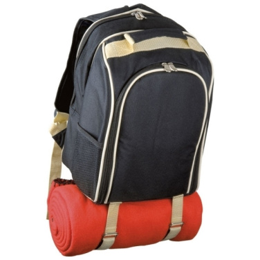 Logotrade werbemittel das Foto: Luxuriöser Picknick-Rucksack mit Kühltasche GEORGIA
