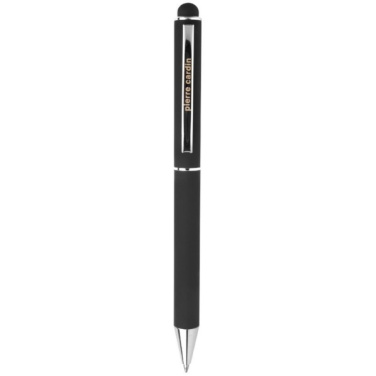 Logotrade Logogeschenke das Foto: Metall-Kugelschreiber, Touchpen, Soft Touch CLAUDIE Pierre Cardin