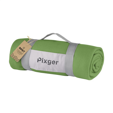 Logotrade Firmengeschenke das Foto: SuperSoft RPET (180 g/m²) Fleecedecke
