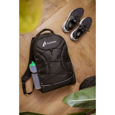 Logotrade Werbegeschenke das Foto: Flashline GRS RPET Laptop-Rucksack