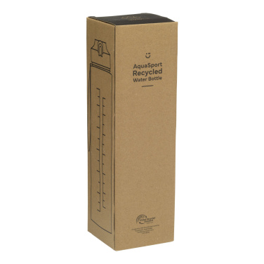 Logotrade Werbeartikel das Foto: AquaSport GRS Recycling-Wasserflasche 1.000 ml
