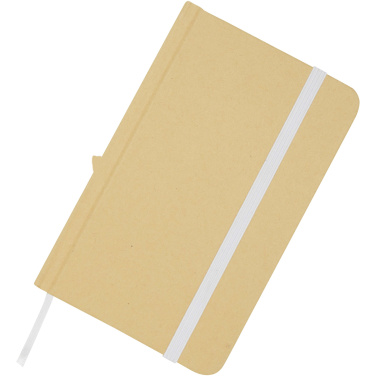 Logotrade werbemittel das Foto: Reed A6 Hardcover Notizbuch, blanko, aus recyceltem Material