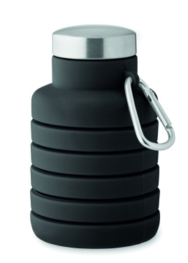 Logotrade Logogeschenke das Foto: Faltbare Flasche 500ml