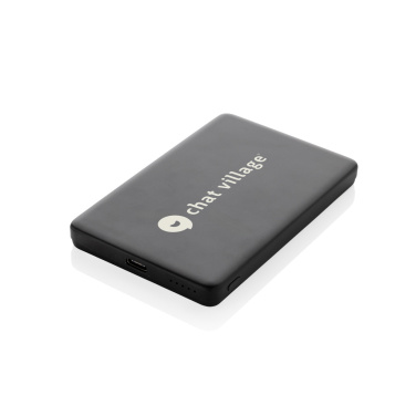 Logotrade werbemittel das Foto: Orion 5.000mAh 5W magnetische Powerbank aus RCS rec. Alu