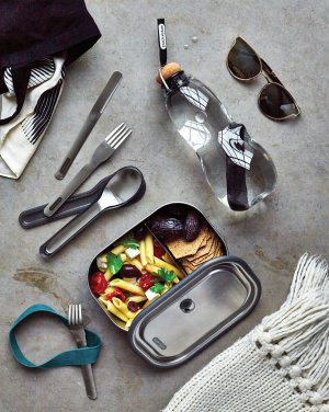 Logotrade Werbeartikel das Foto: Black+Blum Besteck-Set