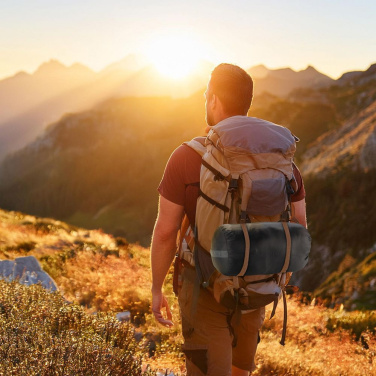 Logotrade Werbeartikel das Foto: Schlafsack TROMES Schwarzwolf