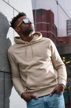 Logotrade Werbeartikel das Foto: Prism Sonnenbrille aus RCS rec. Kunststoff mit Bambusbügeln