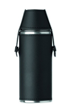 Logotrade Werbegeschenke das Foto: Flasche mit Schnapsbechern