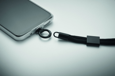 Logotrade Werbegeschenke das Foto: Handykette Handgelenk RPET