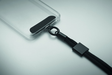 Logotrade Firmengeschenke das Foto: Handykette Handgelenk RPET