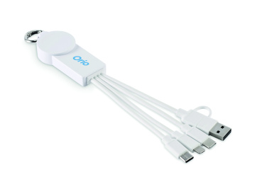 Logotrade Werbegeschenke das Foto: 2in1 Ladekabel Typ-C