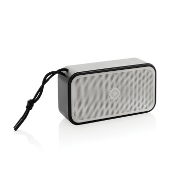Logotrade Werbegeschenke das Foto: Swiss Peak 10W Basslautsprecher aus recyceltem Aluminium