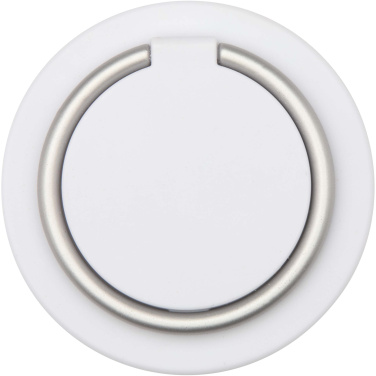 Logotrade Werbegeschenke das Foto: Albali Magnetische Smartphonehalterung  aus recyceltem Kunststoff mit Ringständer