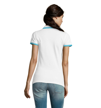 Logotrade Werbegeschenke das Foto: PASADENA Damen Polo 200g