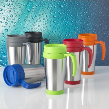 Logo trade promotional merchandise photo of: Sanibel 400 ml insulated mug