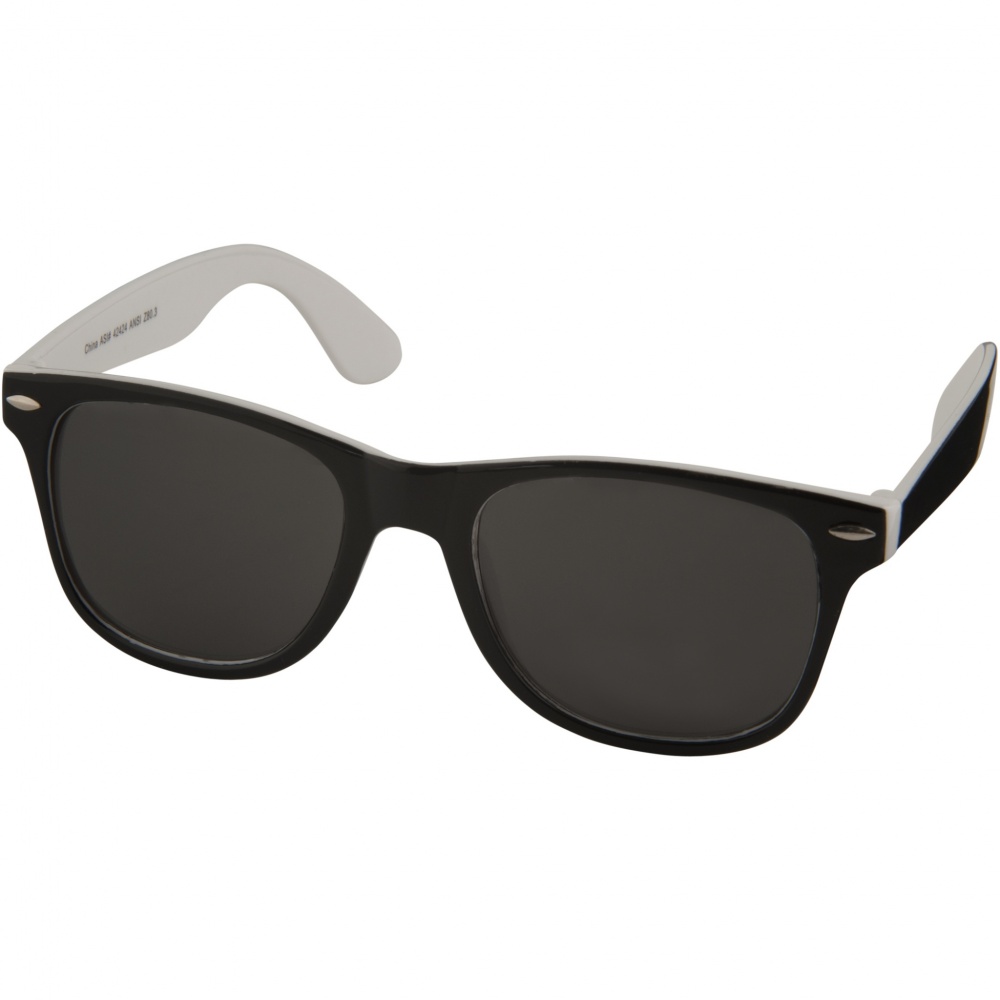 Logo trade promotional merchandise image of: Sun Ray sunglasses with two coloured tones