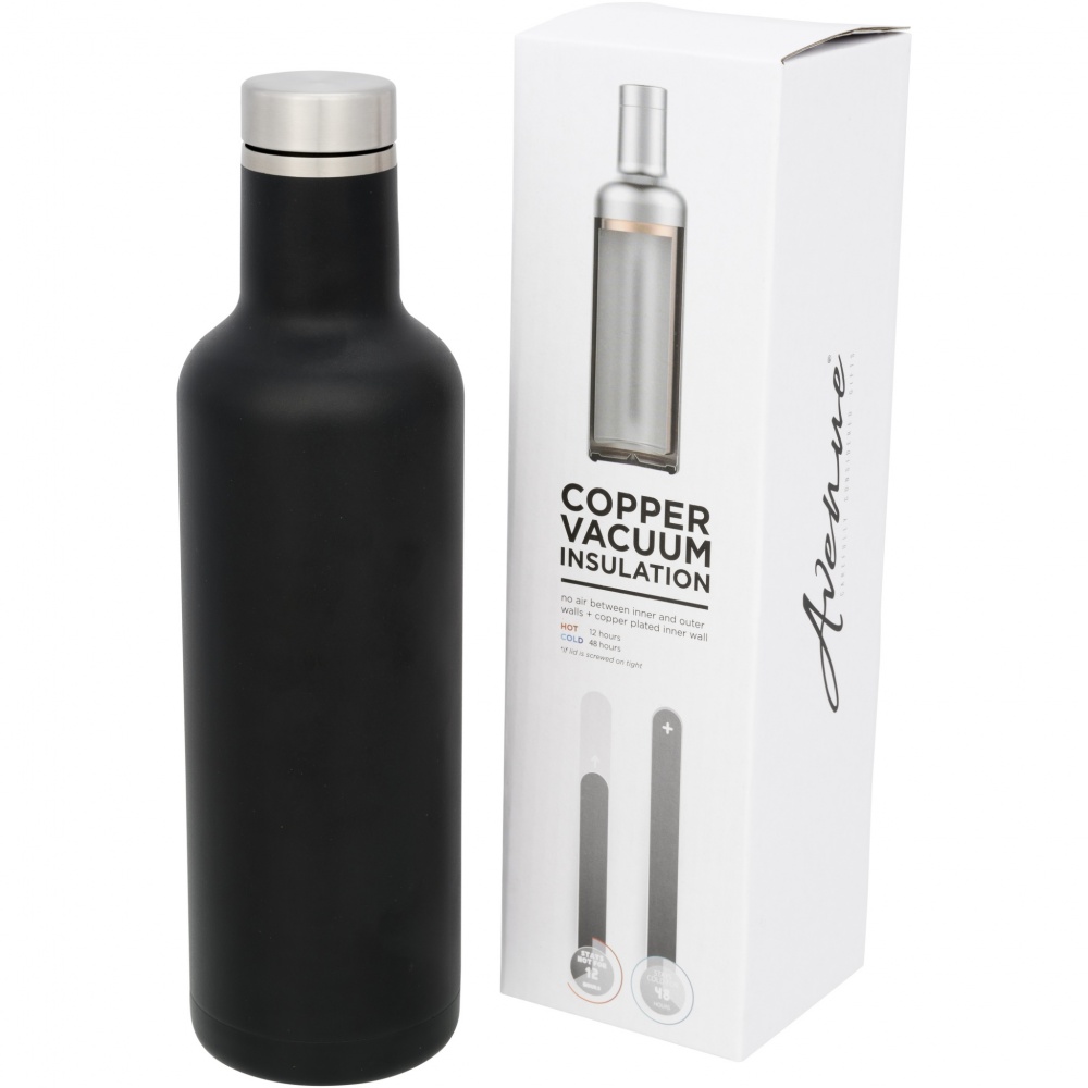 Logotrade promotional giveaway image of: Pinto 750 ml copper vacuum insulated bottle