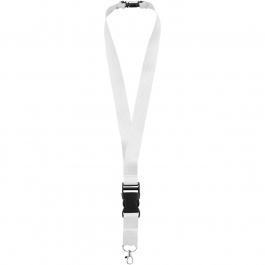 Logotrade advertising product picture of: Yogi lanyard detachable buckle break-away closure