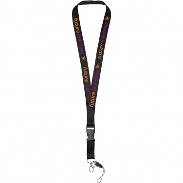Logo trade promotional items picture of: Sagan phone holder lanyard with detachable buckle