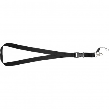 Logo trade promotional gifts picture of: Sagan phone holder lanyard with detachable buckle